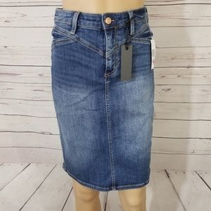 Buffalo Denim Skirt Size 26 High Rise